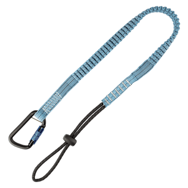 FallTech 15 lb Tool Tether with choke-on cinch-loop and aluminum twist-lock carabiner 36" - 5030A10