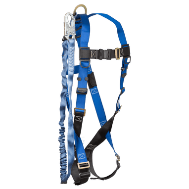 FallTech Harness and Lanyard Integrated Combination 7015 with 8259 - 70158259