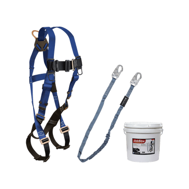 FallTech Harness and Lanyard 2-pc Mini Bucket Kit (7015 8259 2 Gallon Bucket) - 9500Z