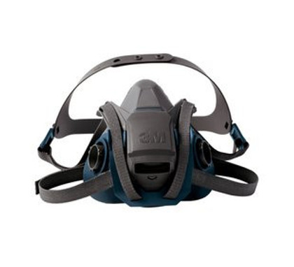 3M 6502QL Series Rugged Comfort Quick Latch Half Facepiece Reusable Respirator - Medium