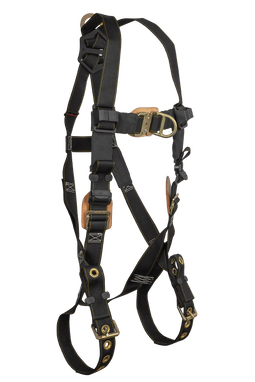 FallTech Arc Flash Nylon 2D Climbing Non-belted Harness - Tongue Buckle Leg - Extra-Small - 8087DFDXS