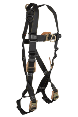 FallTech Arc Flash Nylon 2D Climbing Non-belted Harness - Quick Connect Leg - 2X - 8087DFDQC2X