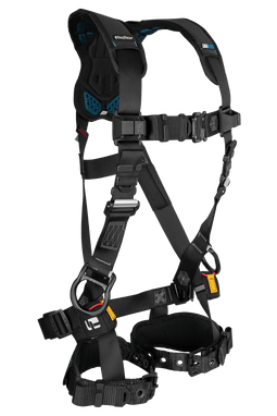 FallTech FT-One Fit 3D Standard Non-Belted Women's Full Body Harness Tongue Buckle Leg Adjustments - Large - 81293DL