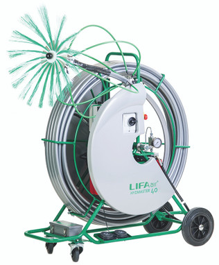 LIFA Air Hydmaster 40 Brushing Machine for HVAC Air Duct Cleaning