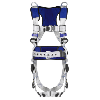 3M DBI-SALA ExoFit X100 Comfort Construction Retrieval Safety Harness for use with Ska-Pak - 1401211 - Medium