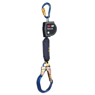 3M DBI-SALA 9 ft. Class 1  Nano-Lok XL Self-Retracting Lifeline with Aluminum Rebar Lock Hook  - 3100605