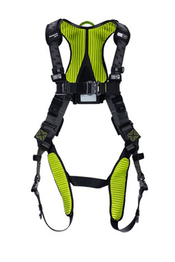 Miller H700 Industry Comfort 1 Point Harness w/ QC Leg Buckles and QC Chest Buckles H7IC1A2 - Size UNIV