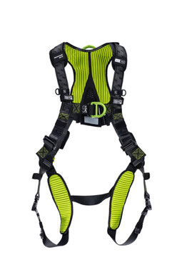 Miller H700 Industry Comfort 2 Point Harness w/ QC Leg Buckles and QC Chest Buckles H7IC2A3 - Size XXL