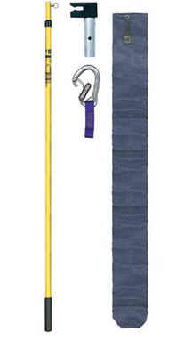 MSA Adjustable Fiberglass Reach Rescue Pole - 8 ft. to  24ft.  - SFP675012