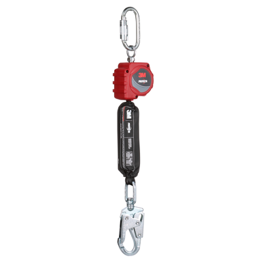 3M Protecta 6 ft Web Self-Retracting Lifeline w/Carabiner - Swivel Snap Hook - 3100507