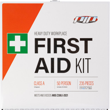 PIP First Aid Kit ANSI Class A Waterproof - 50 Person - White - 1/EA - 395-PIP-299-21050A-M