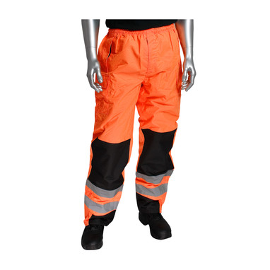 PIP Hi-Vis Apparel ANSI 107 Class E Ripstop Reinforced Overpant - Orange - 1/EA - 318-1771