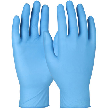 QRP Qualatrile CE Gloves Blue NF Nitrile Glove - Bagged - - 1/CS - 84-4