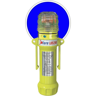 Eflare E-Flare Beacon 8" Safety & Emergency - Flashing / Steady-On Blue - - 1/EA - 440-PIP-939-UB290-B