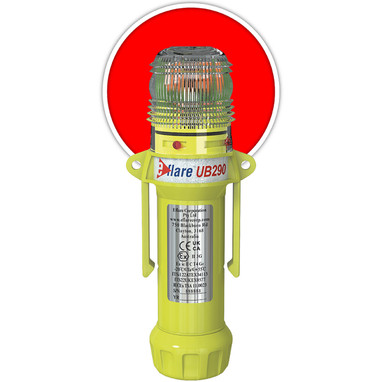 Eflare E-Flare Beacon 8" Safety & Emergency - Flashing / Steady-On Red - - 1/EA - 440-PIP-939-UB290-R