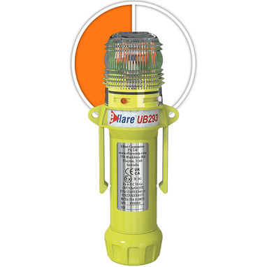 Eflare E-Flare Beacon 8" Safety & Emergency - Alternating Amber/White - Amber - 1/EA - 440-PIP-939-UB293-A/W