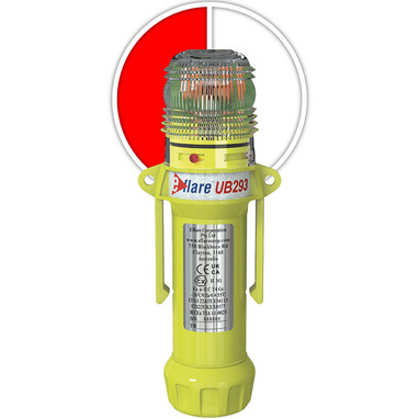 Eflare E-Flare Beacon 8" Safety & Emergency - Alternating Red/White - Red - 1/EA - 440-PIP-939-UB293-R/W