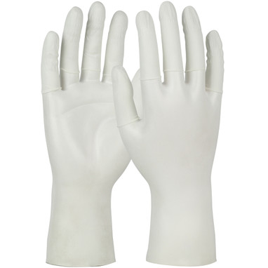 QRP Qualatrile CE Fingercots Single Use Static Dissipative Nitrile Finger Cots - White - 1/CS - 9J