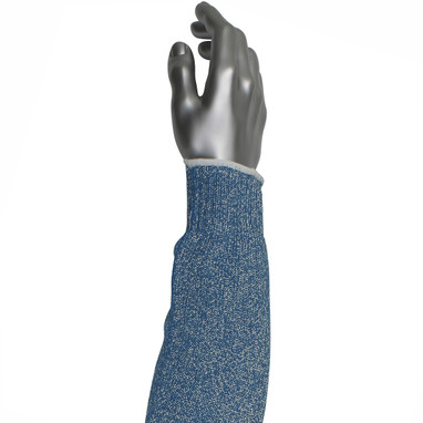 Claw Cover Single-Ply HPPE / Steel Blended Sleeve w/Antimicrobial Fibers - Blue - 100/EA - MS-1097-AC