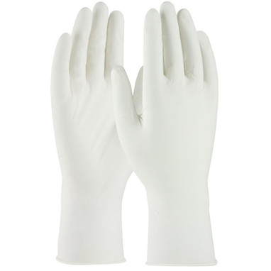 QRP Qualatrile CE Gloves Single Use Class 100 Cleanroom Nitrile Glove - 12" - White - 1/CS - Q125