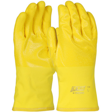 QRP PolyTuff Cold H&ling Polyurethane Glove w/Thermal Cotton Lining - 11" - Yellow - 1/PR - TG150