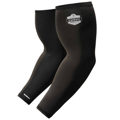 Ergodyne Chill-Its 6690 Cooling Arm Sleeves - Performance Knit (Pair) - Black