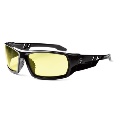 Ergodyne Skullerz ODIN Safety Glasses, Sunglasses - Yellow Lens
