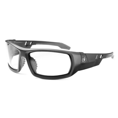 Ergodyne Skullerz ODIN Anti-Scratch & Enhanced Anti-Fog Safety Glasses, Sunglasses - Matte Black Frame