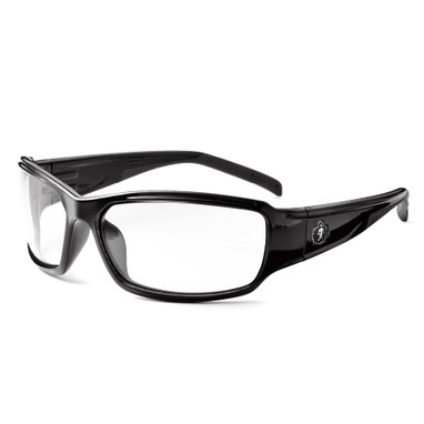 Ergodyne Skullerz THOR Safety Glasses, Sunglasses - Black Frame