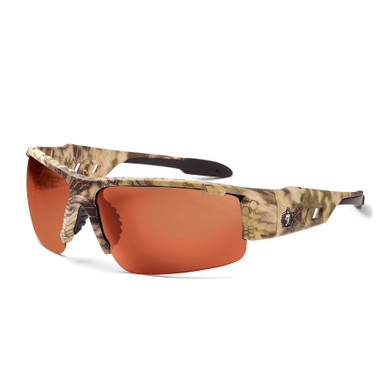 Ergodyne Skullerz DAGR Safety Glasses, Sunglasses - Polarized Lenses - Kryptek Highlander Frame