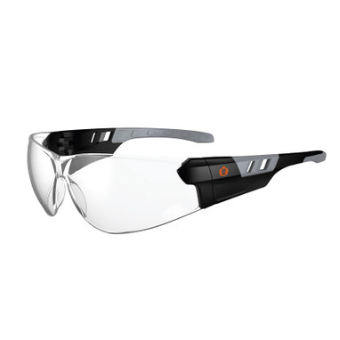 Ergodyne Skullerz SAGA Anti-Fog Safety Glasses, Sunglasses - Matte Black Frame