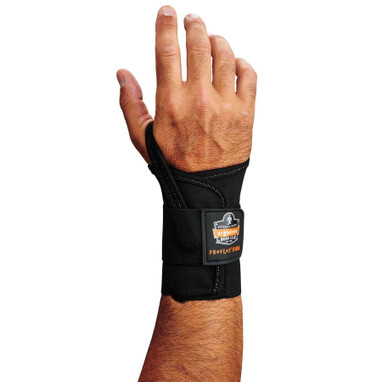Ergodyne ProFlex 4000 Single Strap Wrist Support - Black