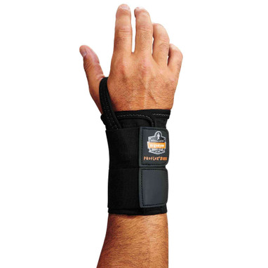 Ergodyne ProFlex 4010 Double Strap Wrist Support - Black