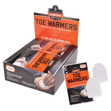 Ergodyne N-Ferno 6992 Toe Warmers - Adhesive Back + Air Activated