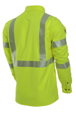 DRIFIRE FR Hi-Vis Utility Shirt Class 3 - DF2-AX3-324LS-HY-_ _