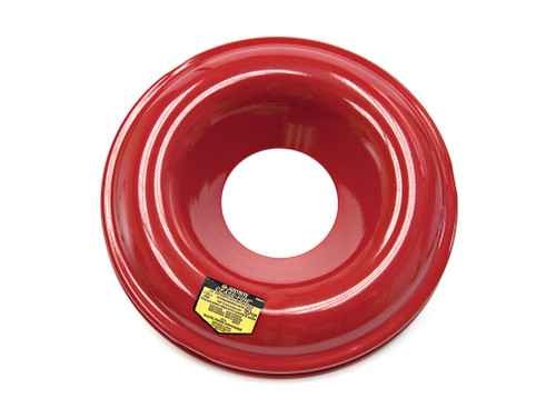 Justrite Steel Head For Use With Cease-Fire Waste Receptacle Safety Drum Can - 12/15 Gallon - Painted Red - 26312