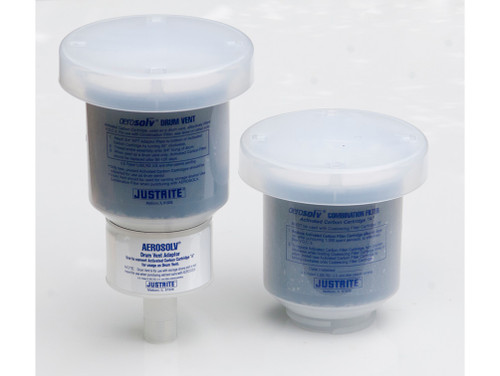 Justrite Drum Vent With Aerosolv Filter And One Extra Replacement Filter - 3/4" Bung Opening - 28207