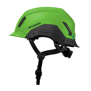 Studson SHK-1 Non-Vented Class E Type II - Green Safety Helmet