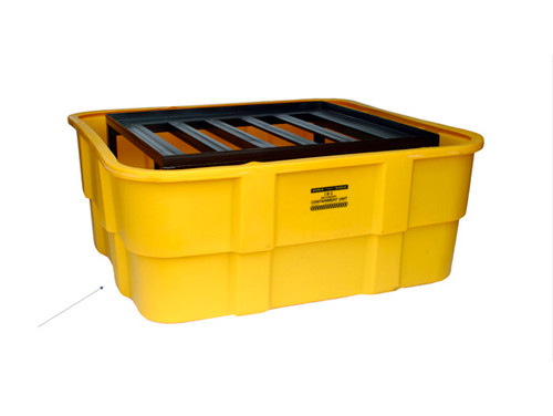 Eagle Replacement IBC Containment Unit - Tub Only - Yellow - 1681