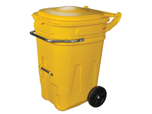 Eagle e-CART Wheeled Spill Kit Cart - 95 Gallon Sump Capacity - Yellow - 1697Y