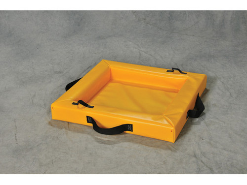 Eagle Quik-Deploy SpillNEST - 2'x2'x4" - 10 Gallon Capacity - Yellow - T8001