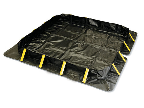 Eagle Talon SX Berm - 10'x26'x1' - 1944 Gallon Spill Capacity - Black - T8432