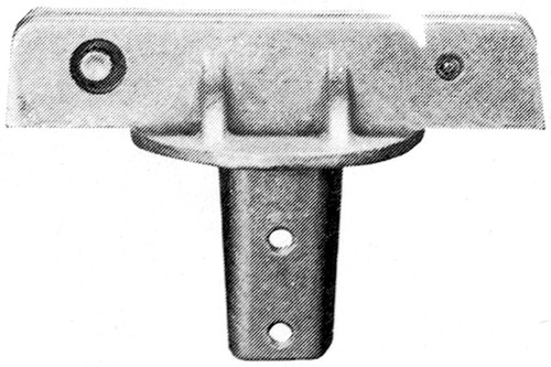 Street Sign Brackets: U-Channel Post Mount, 180° Standard 5 1/2" Slot 1/Each - HSR602