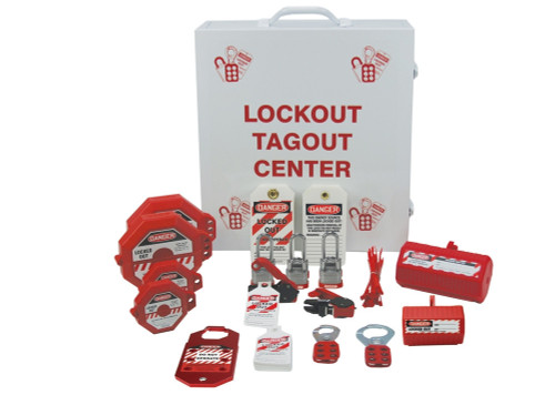 Lockout Center Kit: Lockout/Tagout Cabinet Center Kit English 1/Kit - KSK369