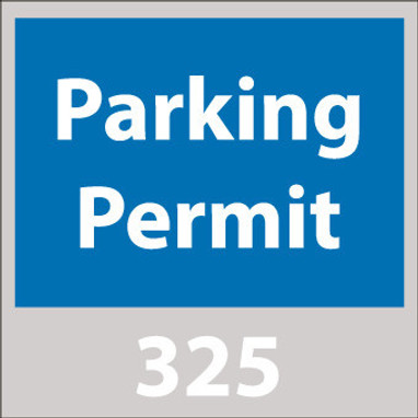 Parking Permit - Windshield - Blue - 401-500 - PP12E