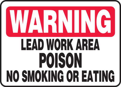 Safety Sign 10" x 14" Dura-Plastic 1/Each - MCHL326XT