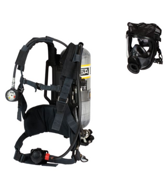 MSA AirHawk II Industrial Air Mask - High Pressure (4500 PSIG) [SCBA]