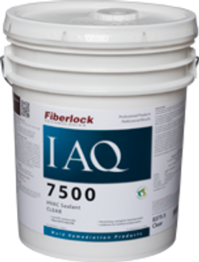 Fiberlock IAQ 7500 HVAC Sealant- Clear - 5 Gallon