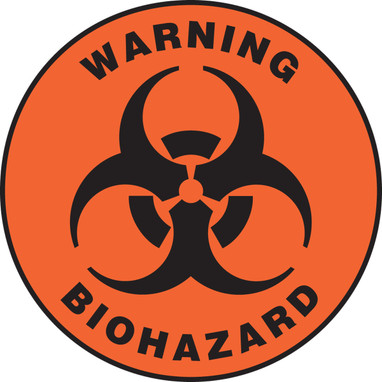 BIO-HAZARD 8" Slip-Gard 1/Each - MFS0508