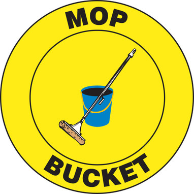 Slip-Gard Floor Signs: Mop Bucket Slip-Gard 1/Each - MFS791